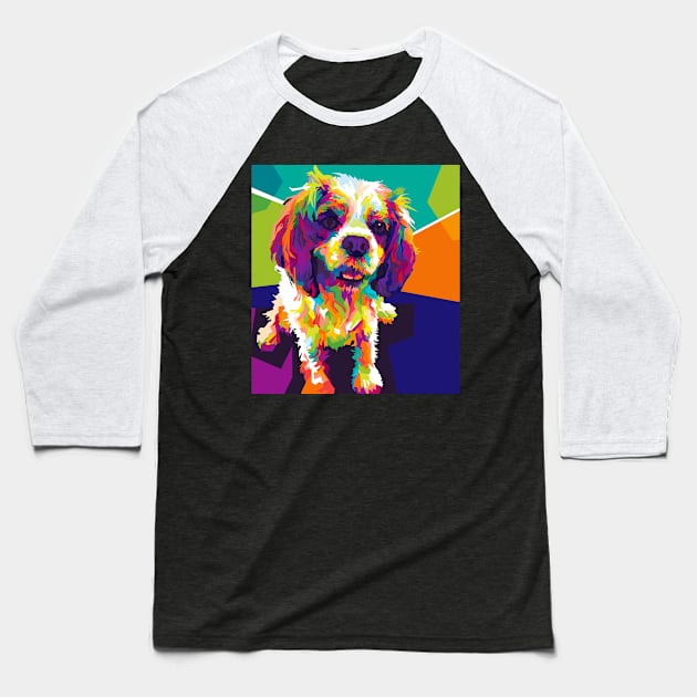 Cute dog Baseball T-Shirt by Danwpap2